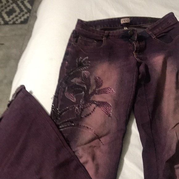 Cache Pants - Cache purple jeans